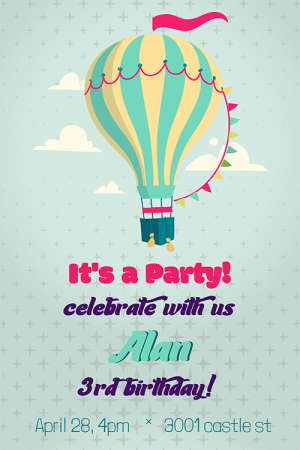 Personalized Party Invitations ⋆ the theme party: